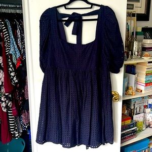 Eyelet baby doll dress never worn